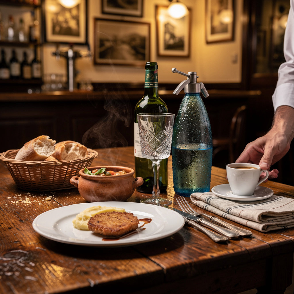 YIYO EL ZENEIZE experiencia auténtica bodegón histórico Buenos Aires atmósfera vintage